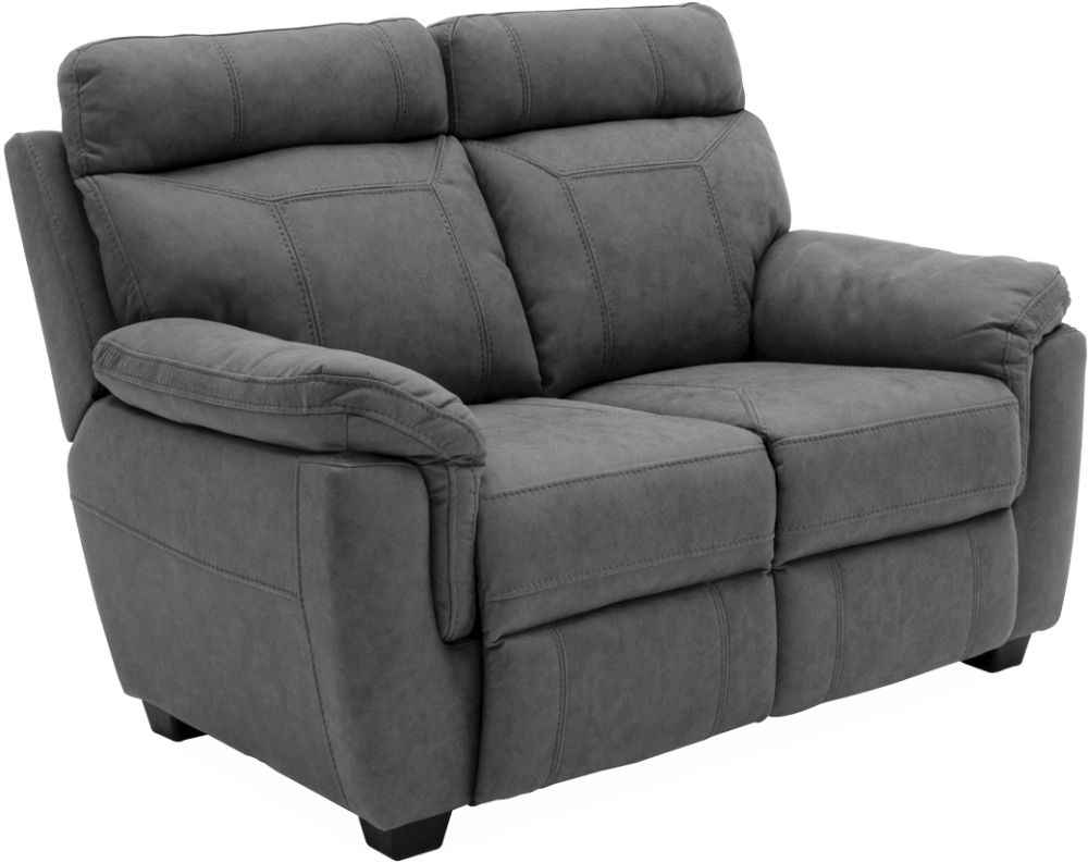 Vida Living Baxter Grey Fabric 2 Seater Sofa
