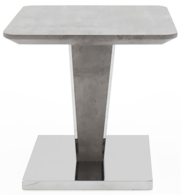 Vida Living Beppe Concrete Effect Lamp Table