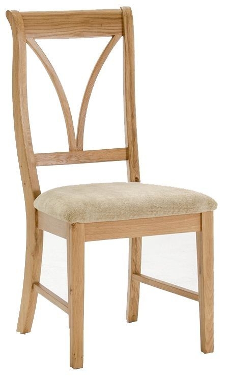 Vida Living Carmen Oak Dining Chair Sold In Pairs