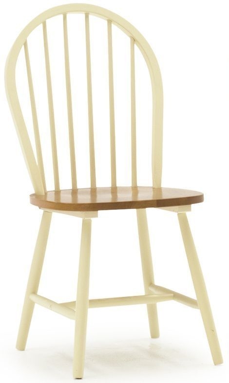 Vida Living Windsor Spindle Back Buttermilk Dining Chair Sold In Pairs
