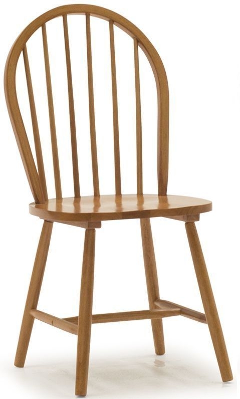 Vida Living Windsor Spindle Back Honey Dining Chair Sold In Pairs