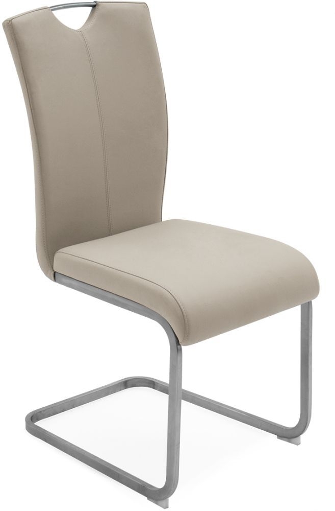 Vida Living Lazzaro Taupe Dining Chair Sold In Pairs Clearance Fss14589