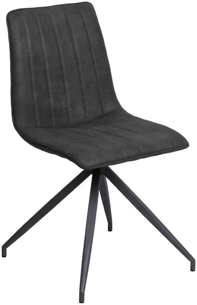Vida Living Isaac Charcoal Dining Chair Sold In Pairs