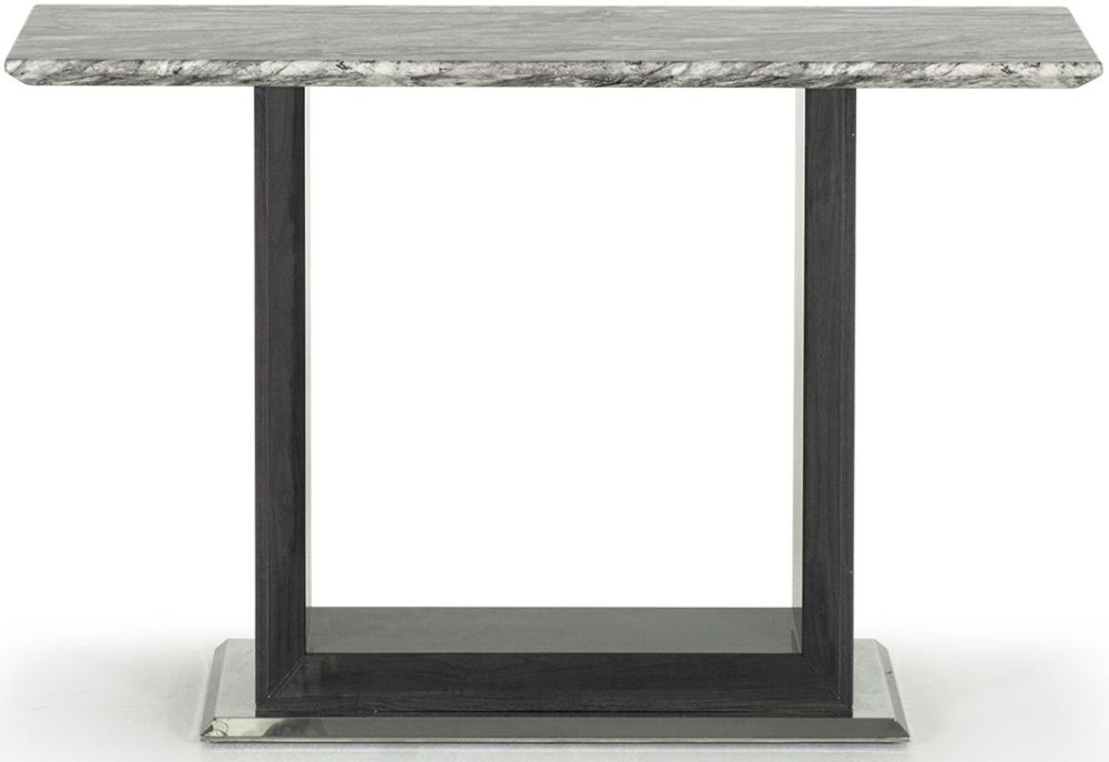 Vida Living Donatella Grey Marble Console Table