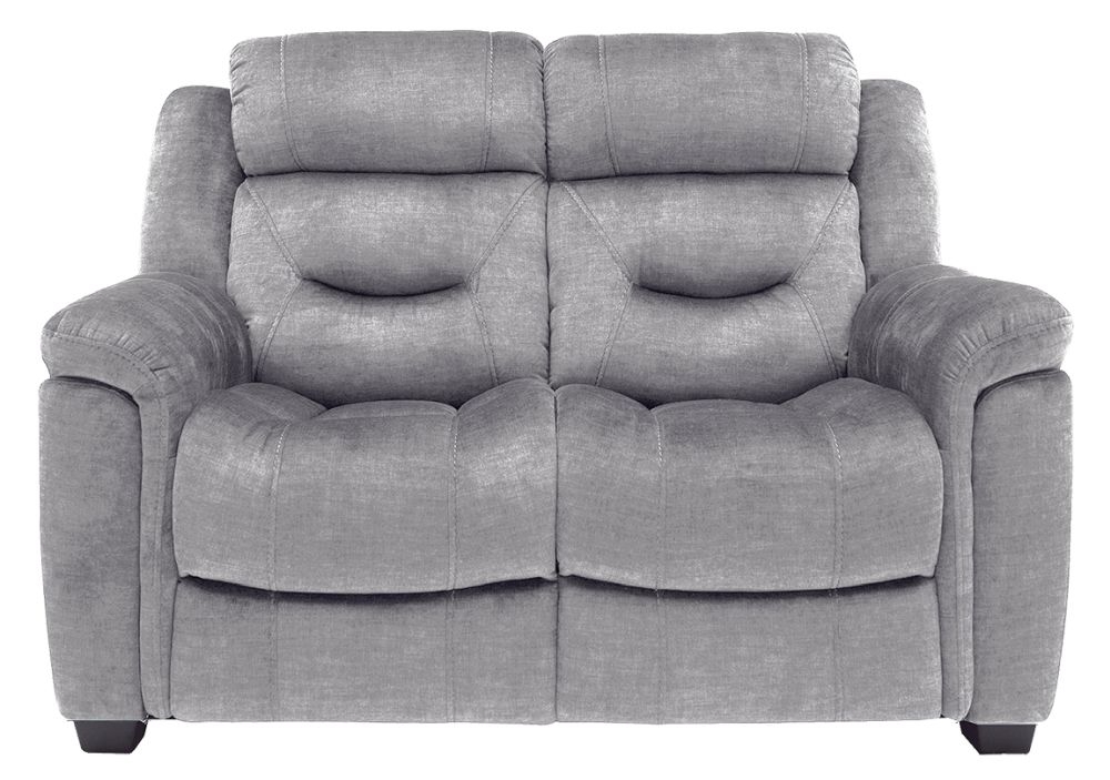 Vida Living Dudley Grey Fabric 2 Seater Sofa
