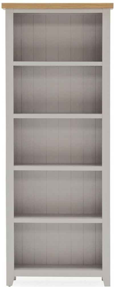 Vida Living Ferndale Grey Painted Large Bookcase