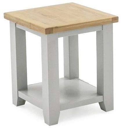 Vida Living Ferndale Grey Painted Lamp Table