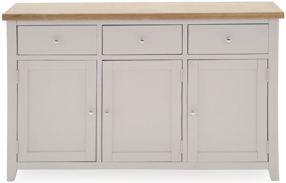 Vida Living Ferndale Grey Painted Large Sideboard