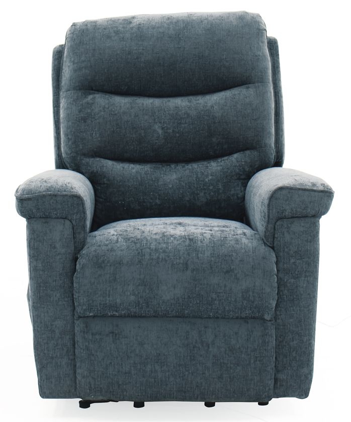 Vida Living Glencoe Charcoal Fabric Recliner Armchair