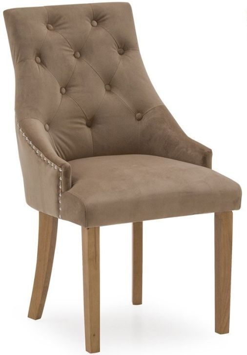 Vida Living Hobbs Cedar Velvet Dining Chair Sold In Pairs
