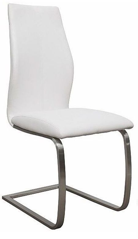 Vida Living Irma White Faux Leather Dining Chair Sold In Pairs