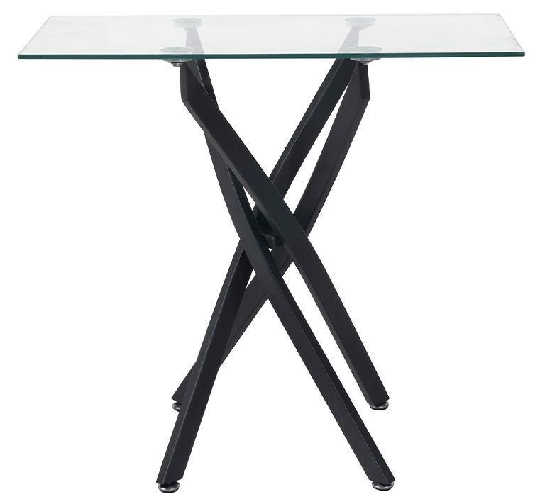 Vida Living Kacey Glass And Grey Console Table