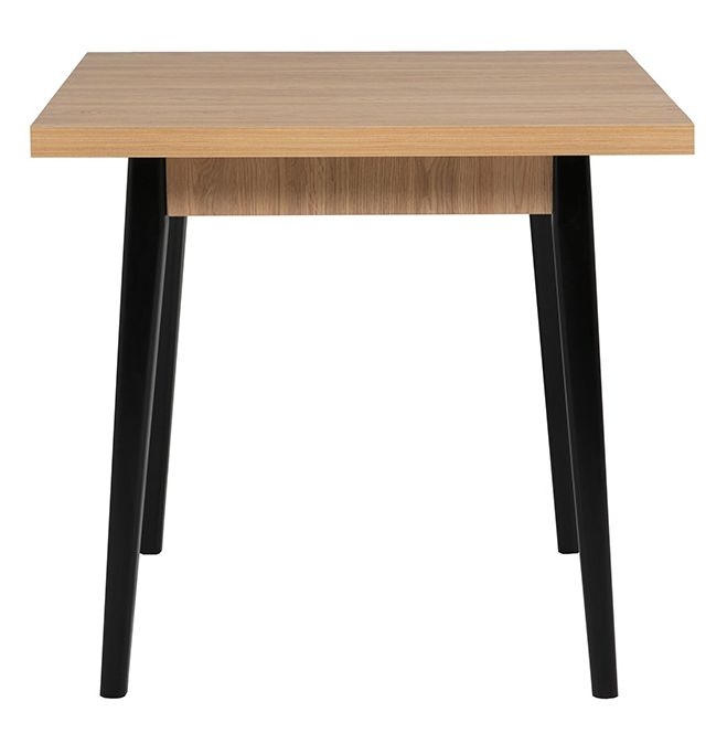 Vida Living Lotti Oak Dining Table 80cm Seats 2 Diners Square Top