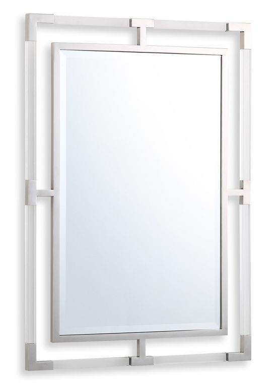 Vida Living Marissa Silver Rectangular Mirror