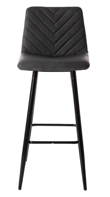 Vida Living Melba Charcoal Grey Barstool Sold In Pairs