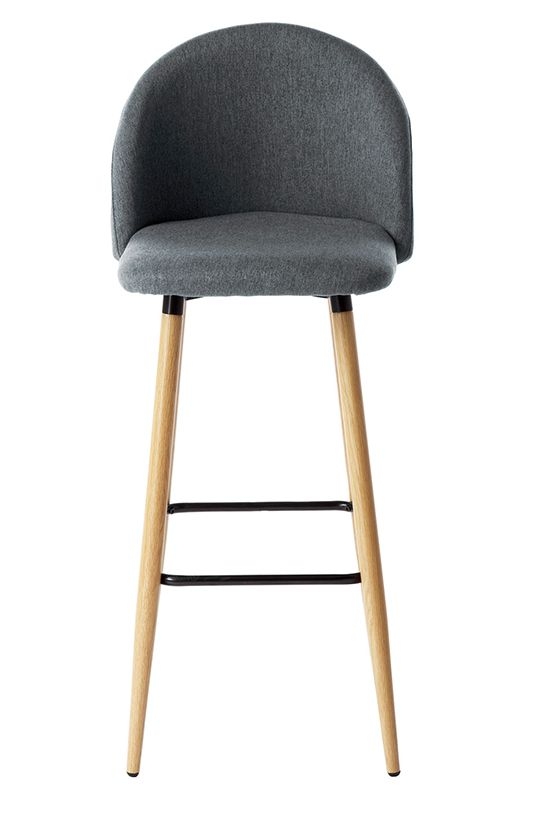 Vida Living Nissa Grey Barstool Sold In Pairs