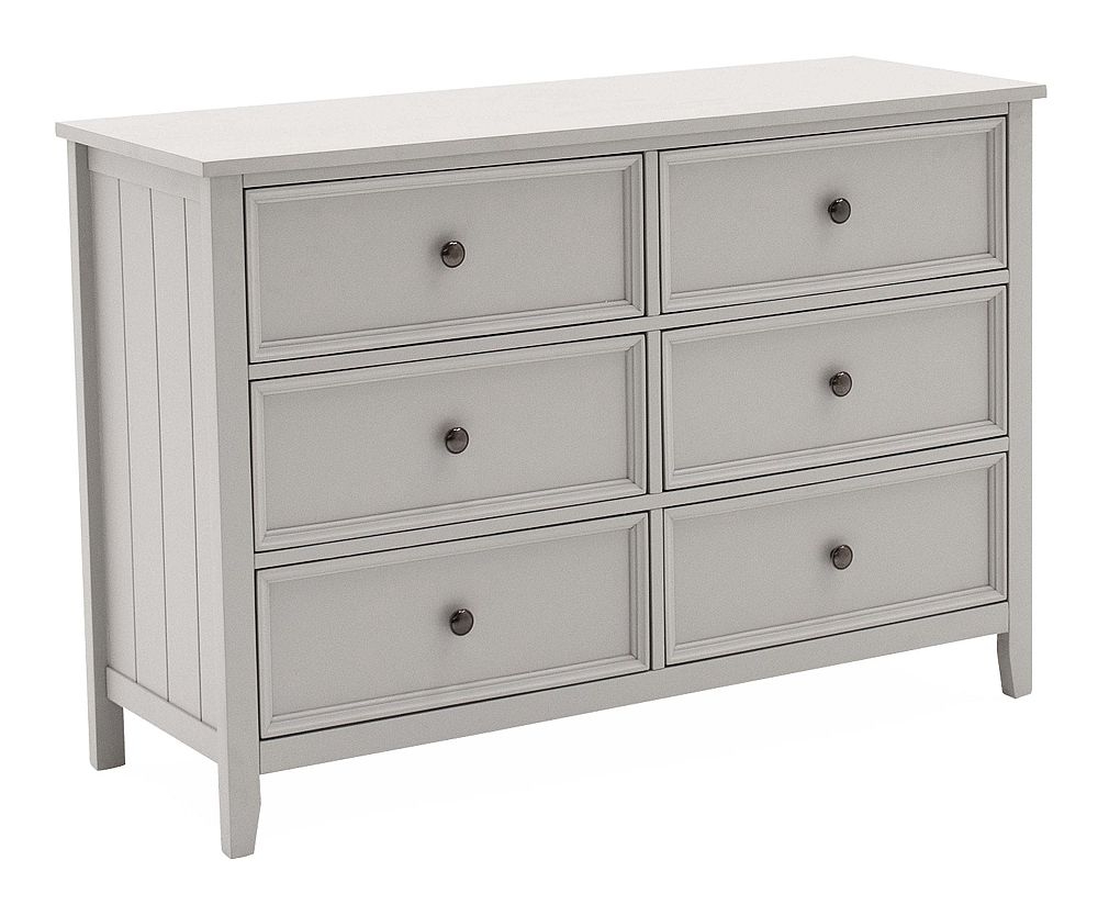 Vida Living Mila Clay Painted 6 Drawer Dressing Chest