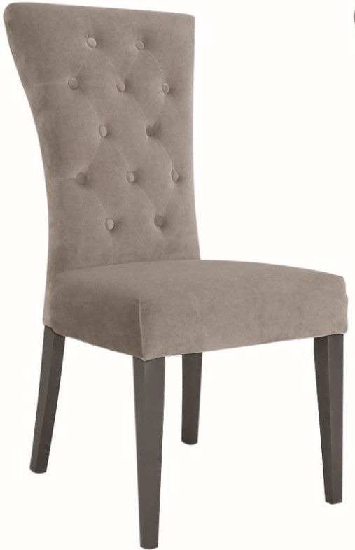Vida Living Pembroke Taupe Velvet Dining Chair Sold In Pairs