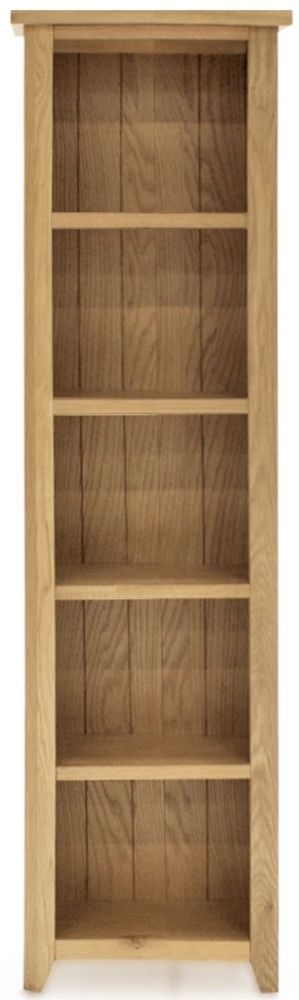 Vida Living Ramore Oak Tall Slim Bookcase