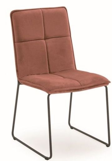 Vida Living Soren Blush Velvet Dining Chair Set Of 4