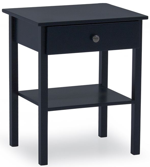 Vida Living Willow Blue Painted Bedside Table
