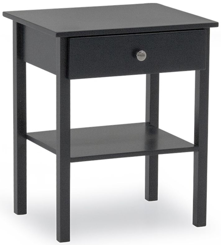 Vida Living Willow Grey Painted Bedside Table