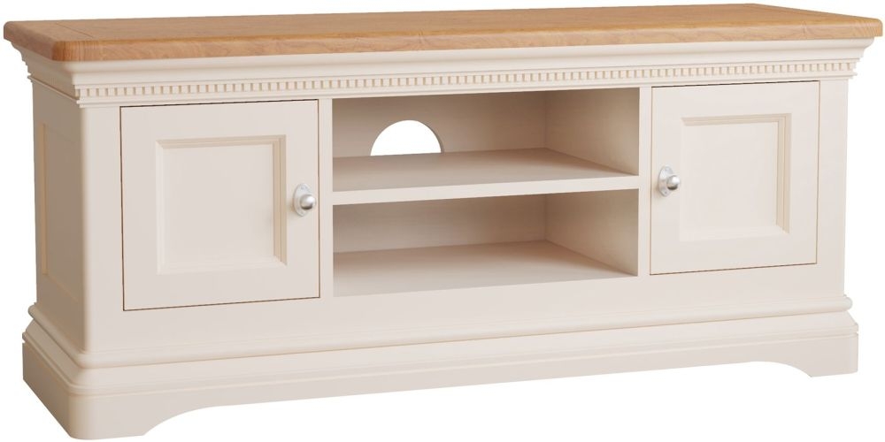 Vida Living Winchester Silver Birch Painted Tv Unit