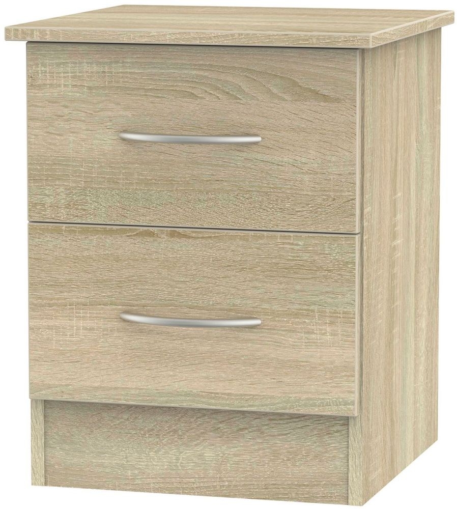 Avon Bardolino 2 Drawer Bedside Cabinet