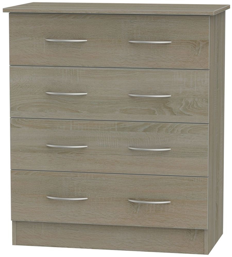 Avon Darkolino 4 Drawer Chest