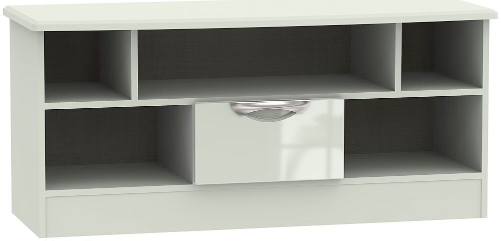 Camden High Gloss Kaschmir 1 Drawer Open Tv Unit