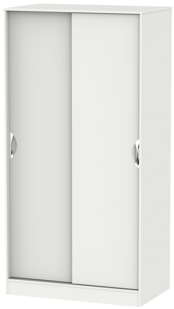 Camden Light Grey 2 Door Sliding Wardrobe