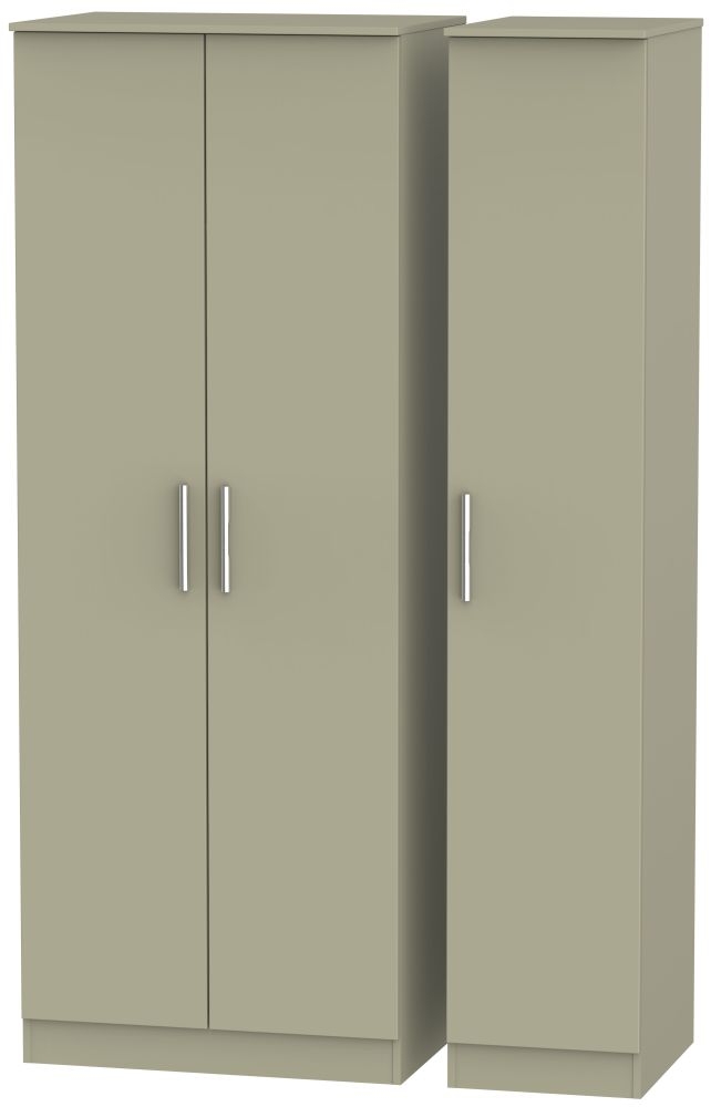 Contrast Mushroom 3 Door Wardrobe