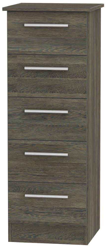 Contrast Panga 5 Drawer Tall Chest