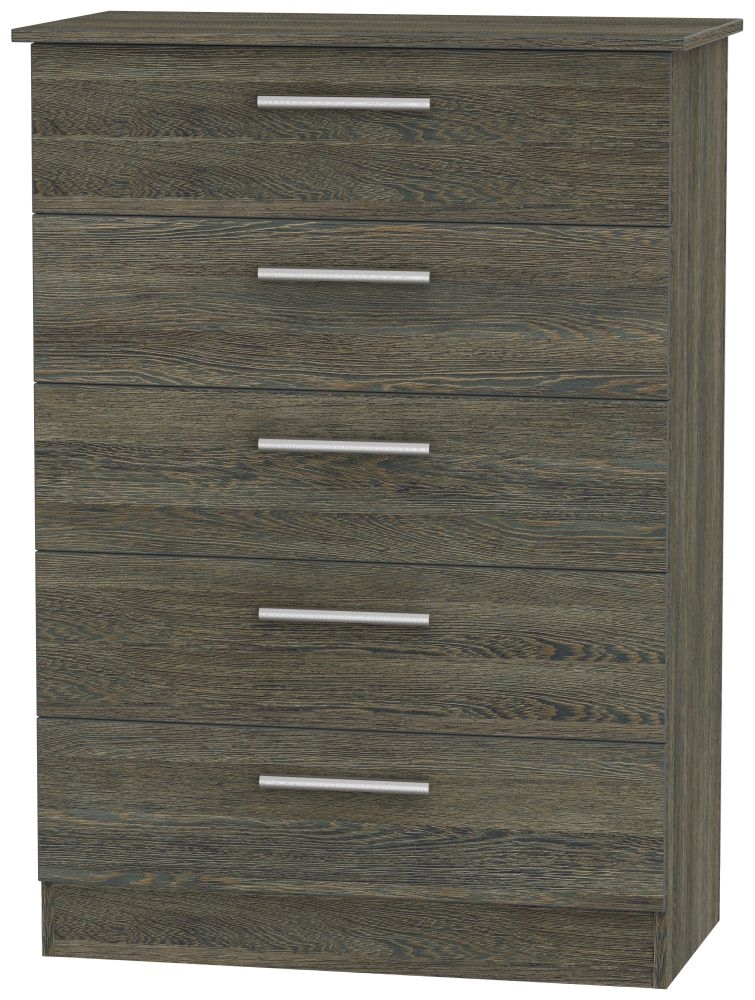 Contrast Panga 5 Drawer Chest