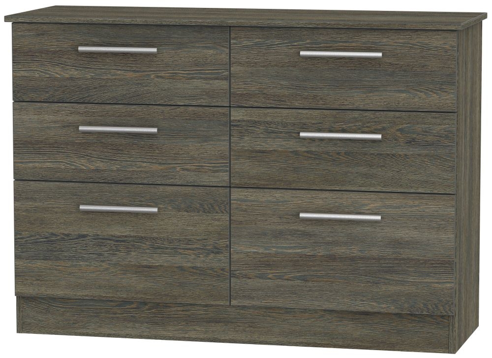 Contrast Panga 6 Drawer Midi Chest