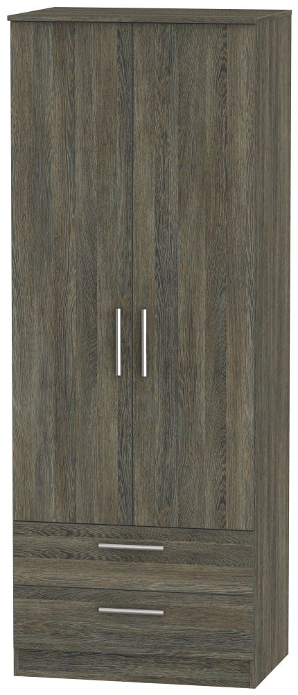 Contrast Panga 2 Door 2 Drawer Wardrobe