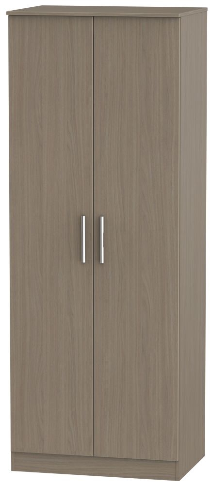 Contrast Toronto Walnut 2 Door Wardrobe