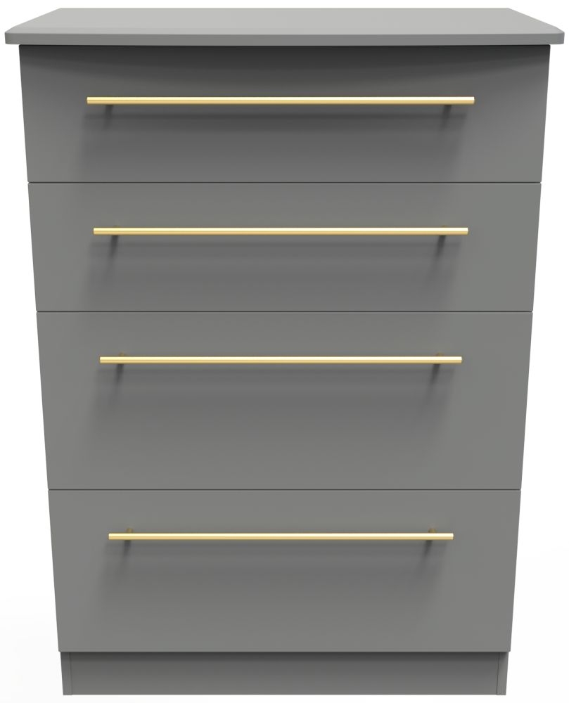 Haworth Dusk Grey 4 Drawer Deep Chest