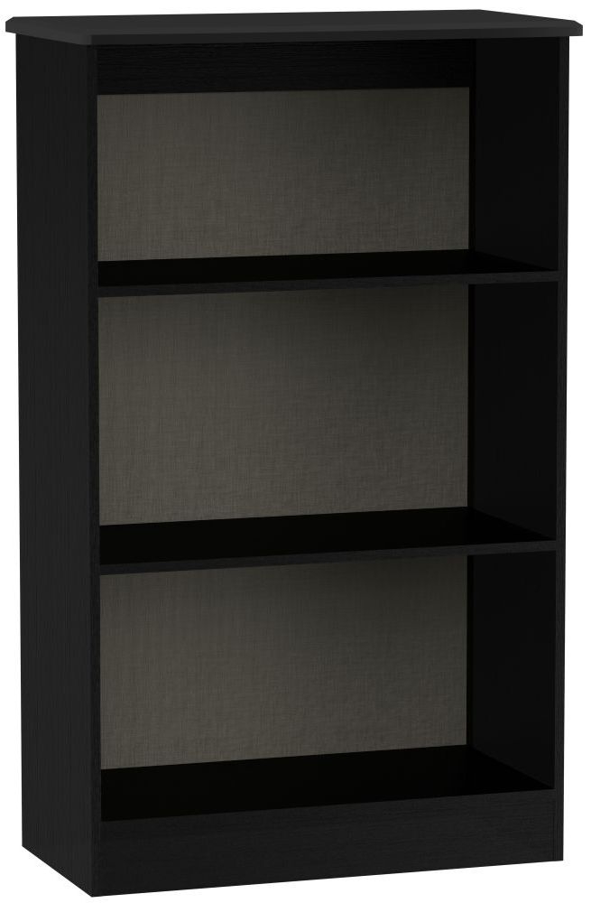 Knightsbridge Black Bookcase