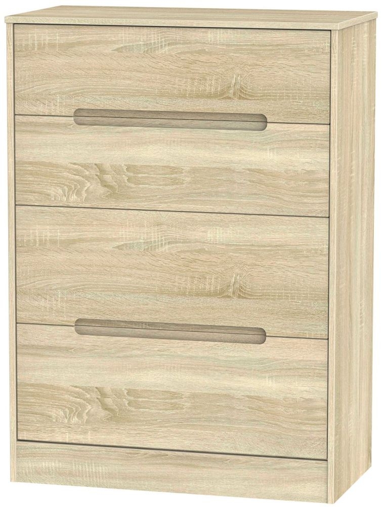 Monaco Bardolino 4 Drawer Deep Chest