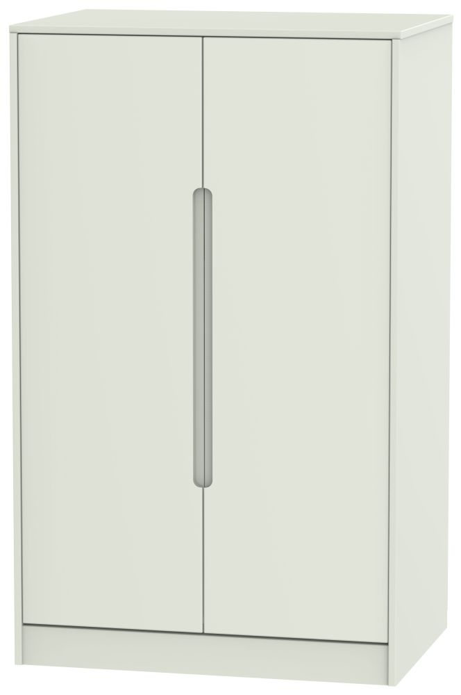 Monaco Kaschmir Matt 2 Door Midi Wardrobe