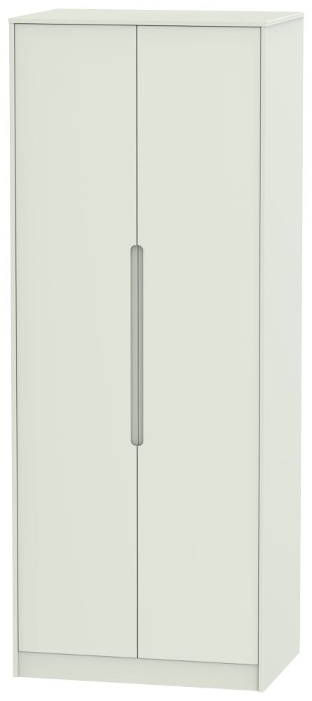 Monaco Kaschmir Matt 2 Door Tall Hanging Wardrobe