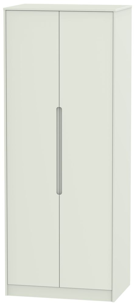 Monaco Kaschmir Matt 2 Door Tall Wardrobe