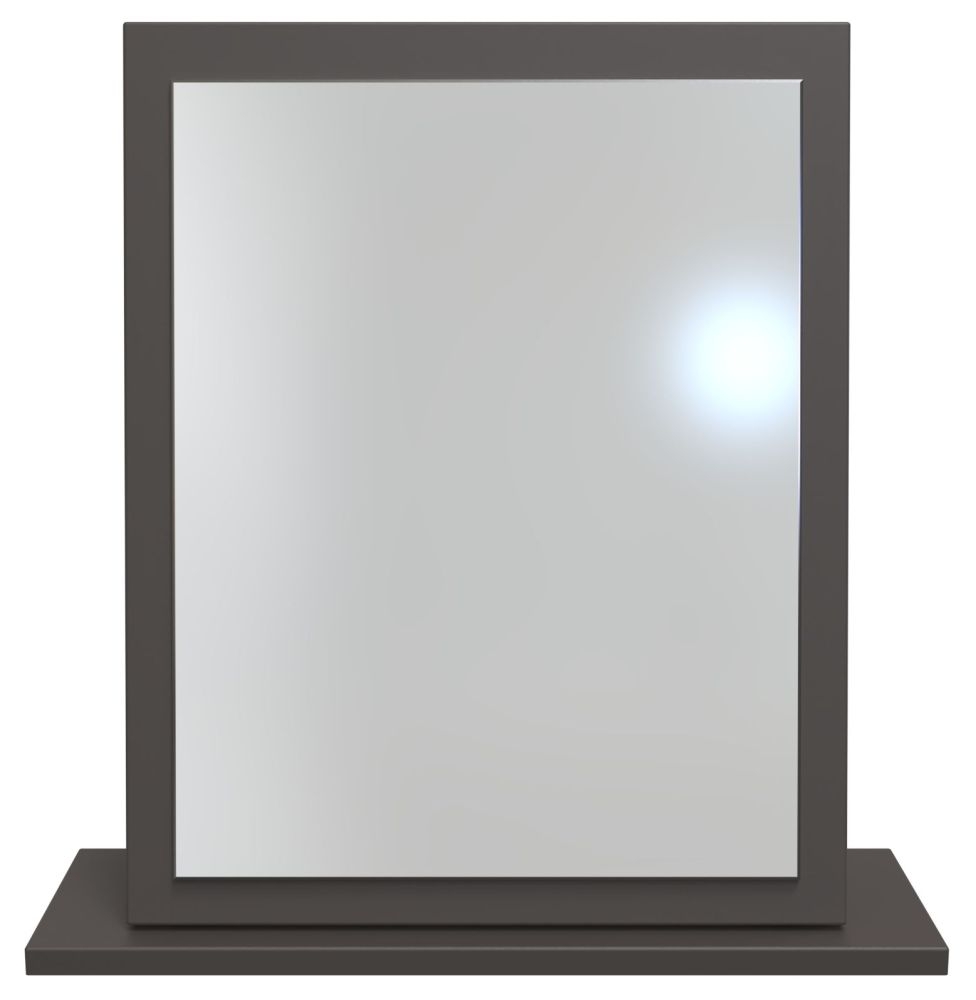 New York Graphite Small Mirror