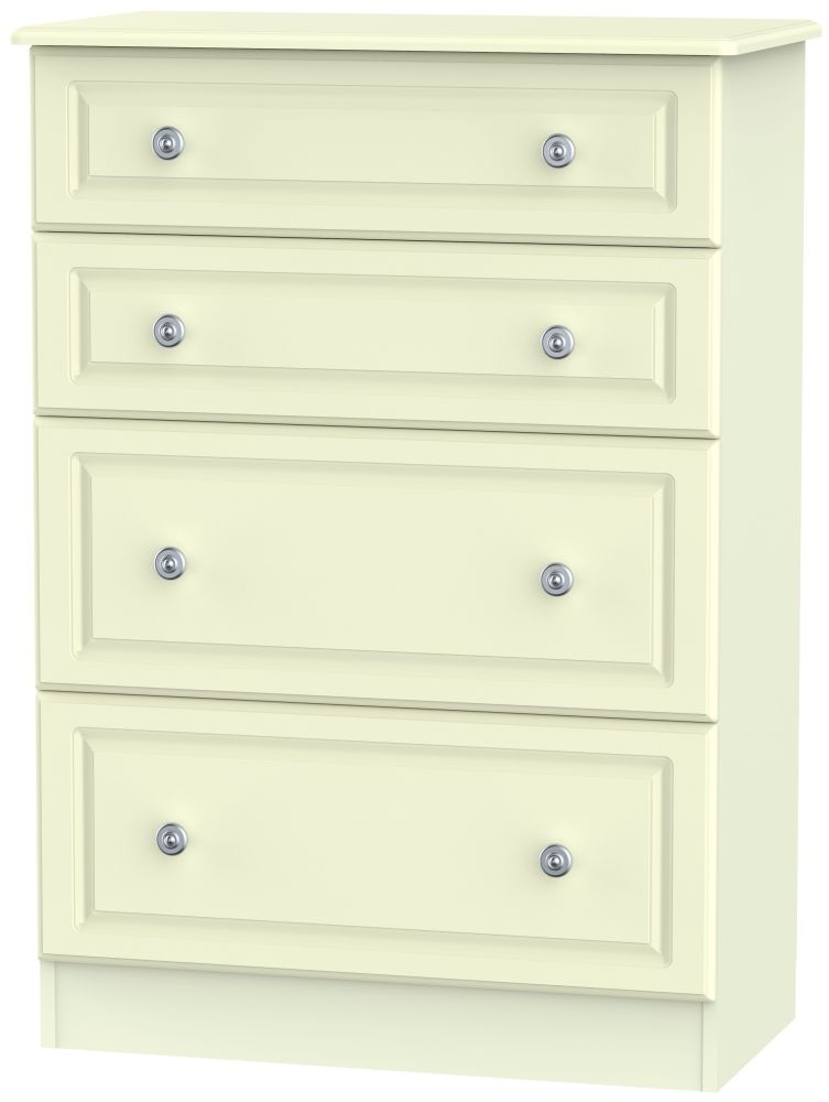 Pembroke Cream 4 Drawer Deep Chest