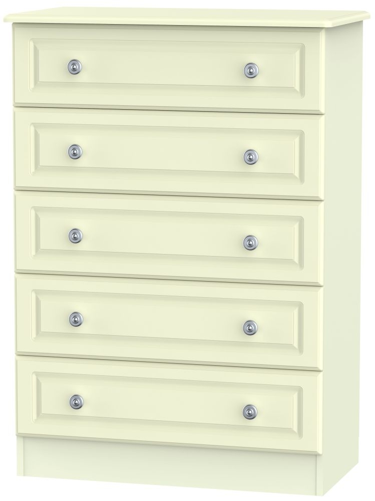 Pembroke Cream 5 Drawer Chest