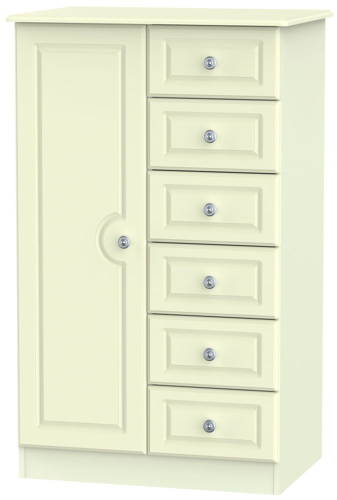 Pembroke Cream 1 Door Children Wardrobe