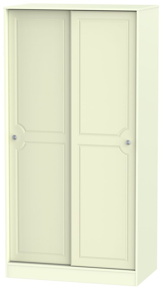 Pembroke Cream 2 Door Sliding Wardrobe