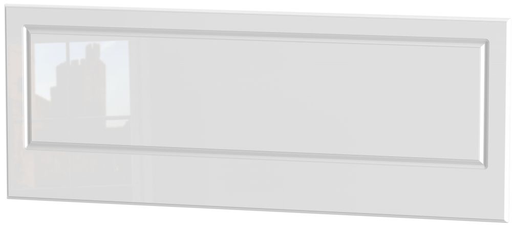 Pembroke High Gloss White Headboard