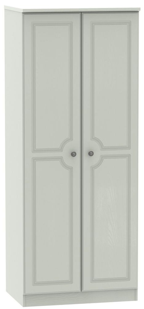 Pembroke Kaschmir Ash 2 Door Plain Wardrobe